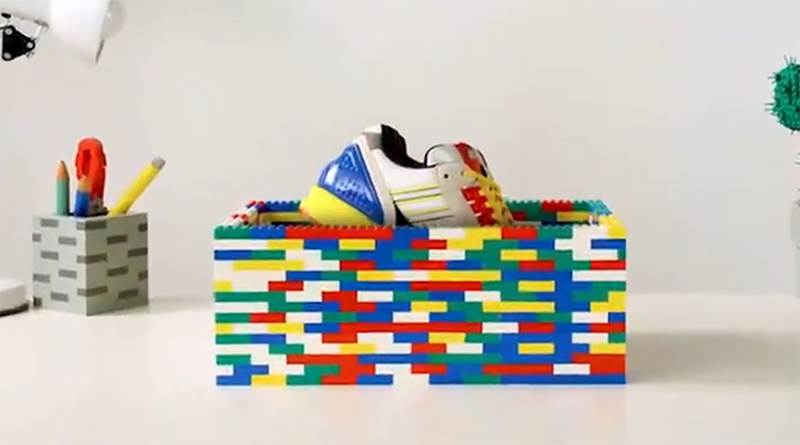 Adidas unveils LEGO trainers