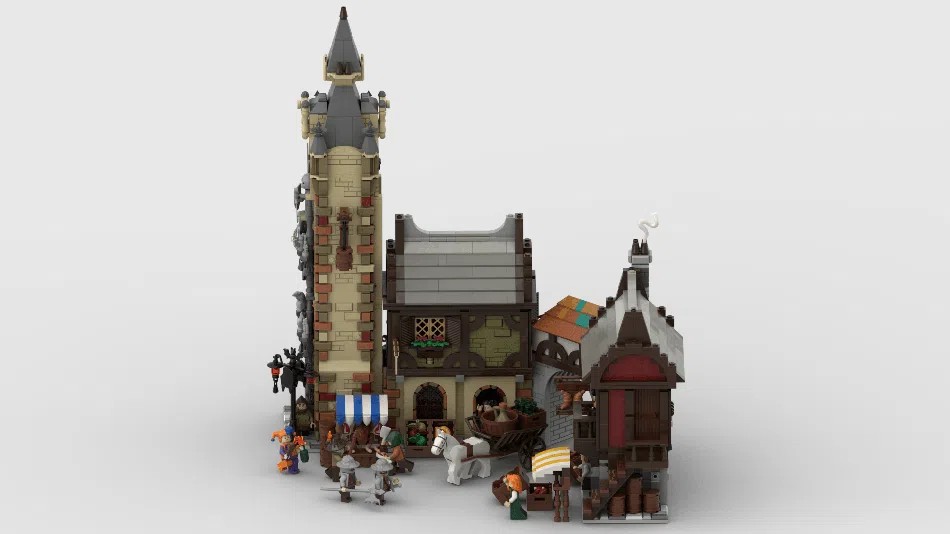 LEGO Ideas Medieval Marketplace 2