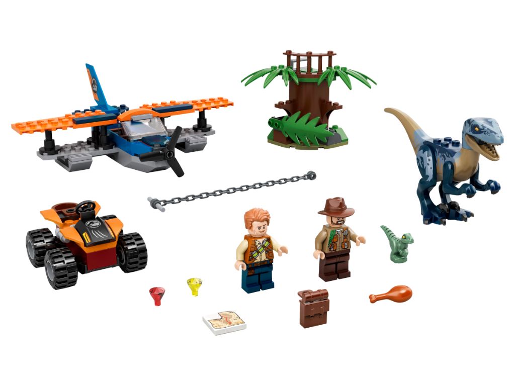 LEGO Jurassic World 75942 Velociraptor Biplane Rescue Mission 3