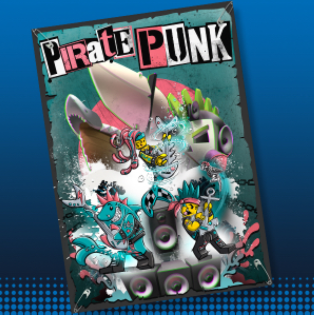 Pirate punk concept art vidiyo