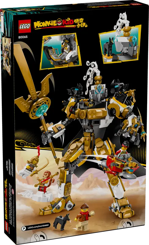 LEGO Monkie Kid 80065 Erlangs Celestial Mech Lifestyle Box