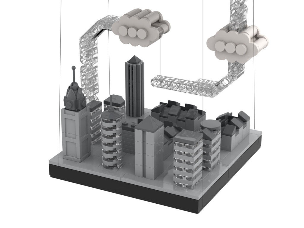 LEGO Ideas Floating Island Tensegrity 6