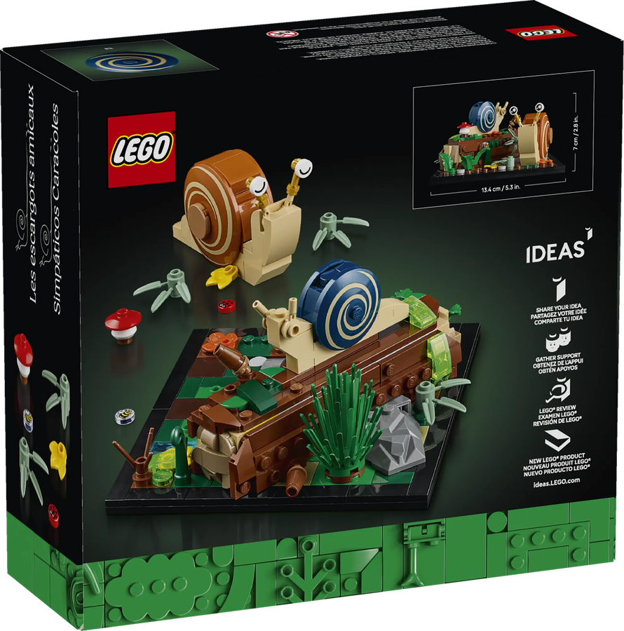 LEGO Ideas 40788 Friendly Snails 2