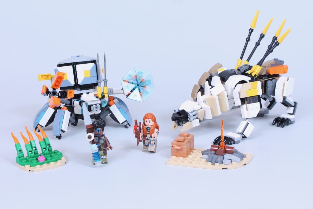 LEGO Horizon Adventures 77037 Aloy Varl vs. Shell Walker Sawtooth review 1 1024x683