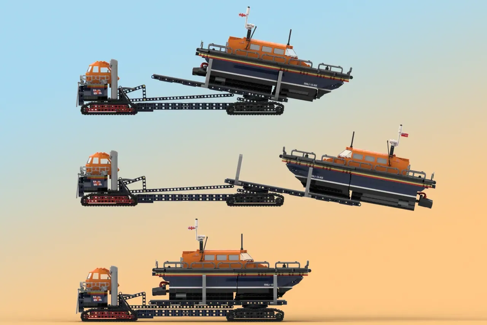 LEGO Ideas of RNLI Shannon Class Lifeboat 5