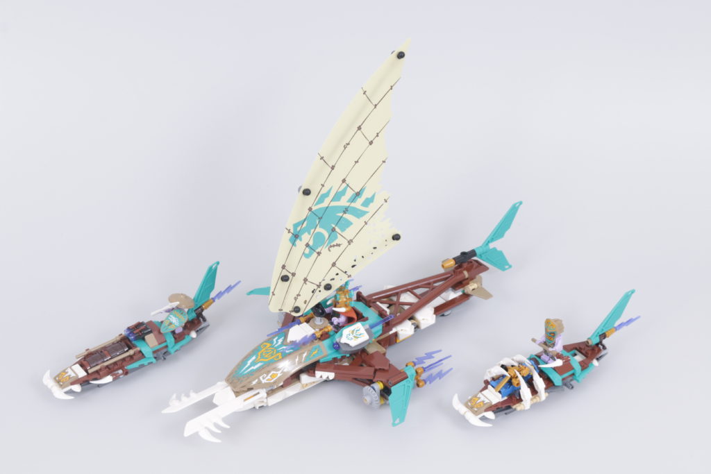 LEGO NINJAGO 71748 Catamaran Sea Battle review 16