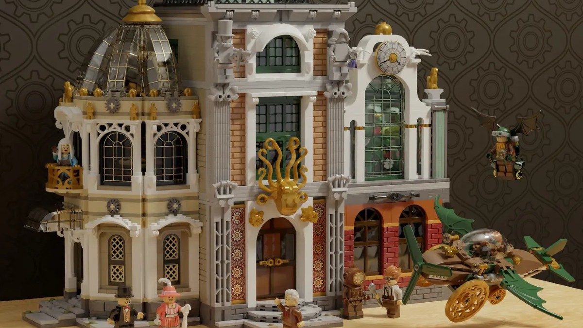A steampunk project has reached the LEGO Ideas review stage