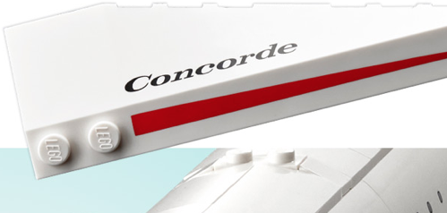 LEGO Icons Concorde new pieces 6