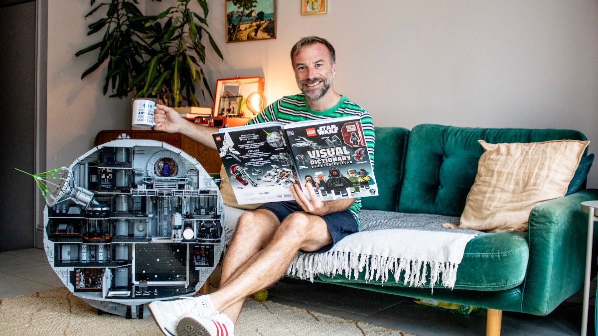 How not to display the $1,000 LEGO Star Wars Death Star