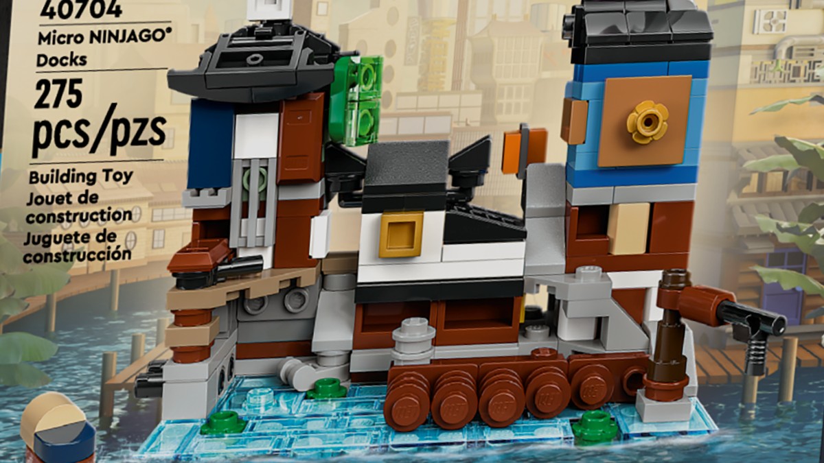 LEGO 40704 Micro NINJAGO Docks officially revealed