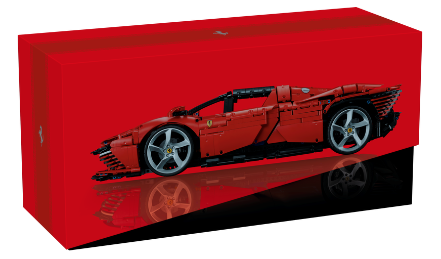 LEGO Technic 42143 Ferrari Daytona SP3 box back