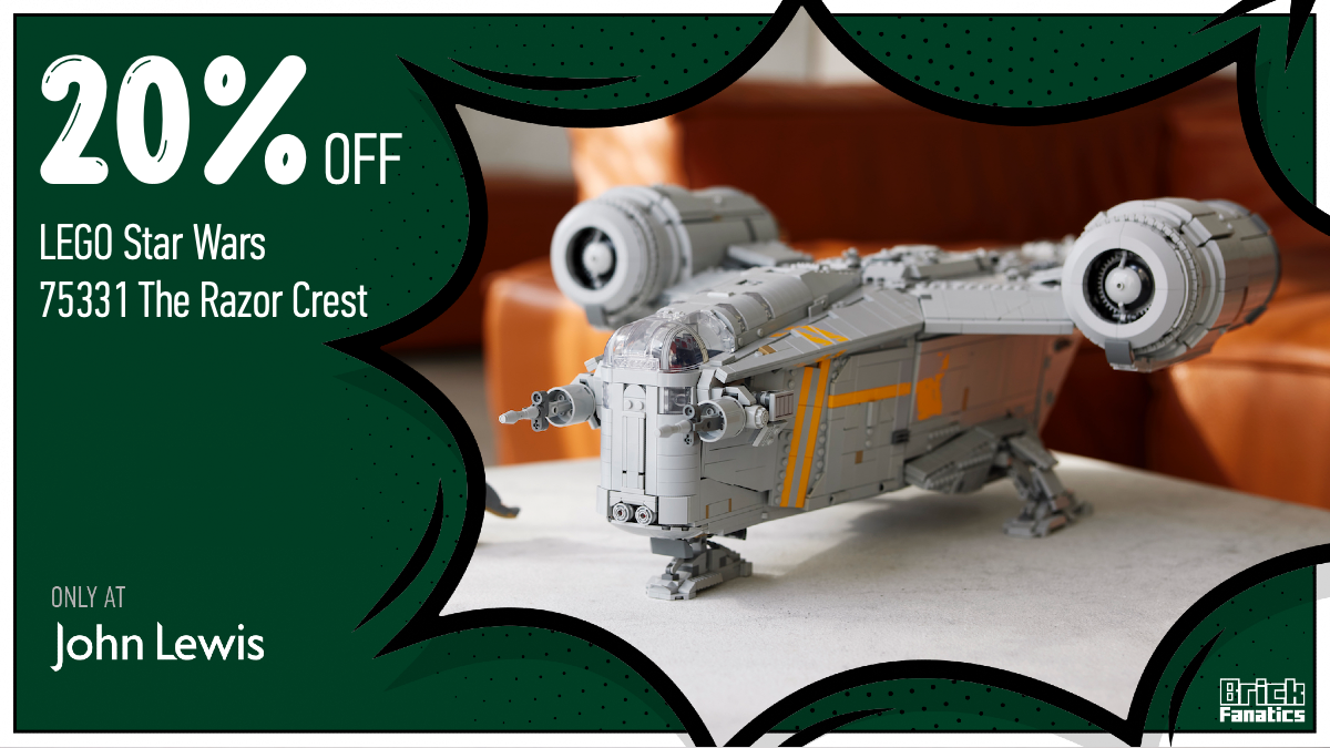 Don't miss out on John Lewis' 20% off 75331 The Razor Crest