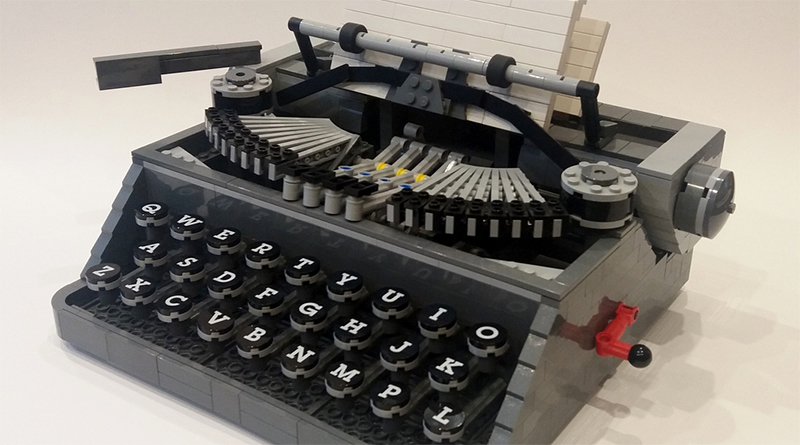 LEGO Ideas announces LEGO Typewriter set