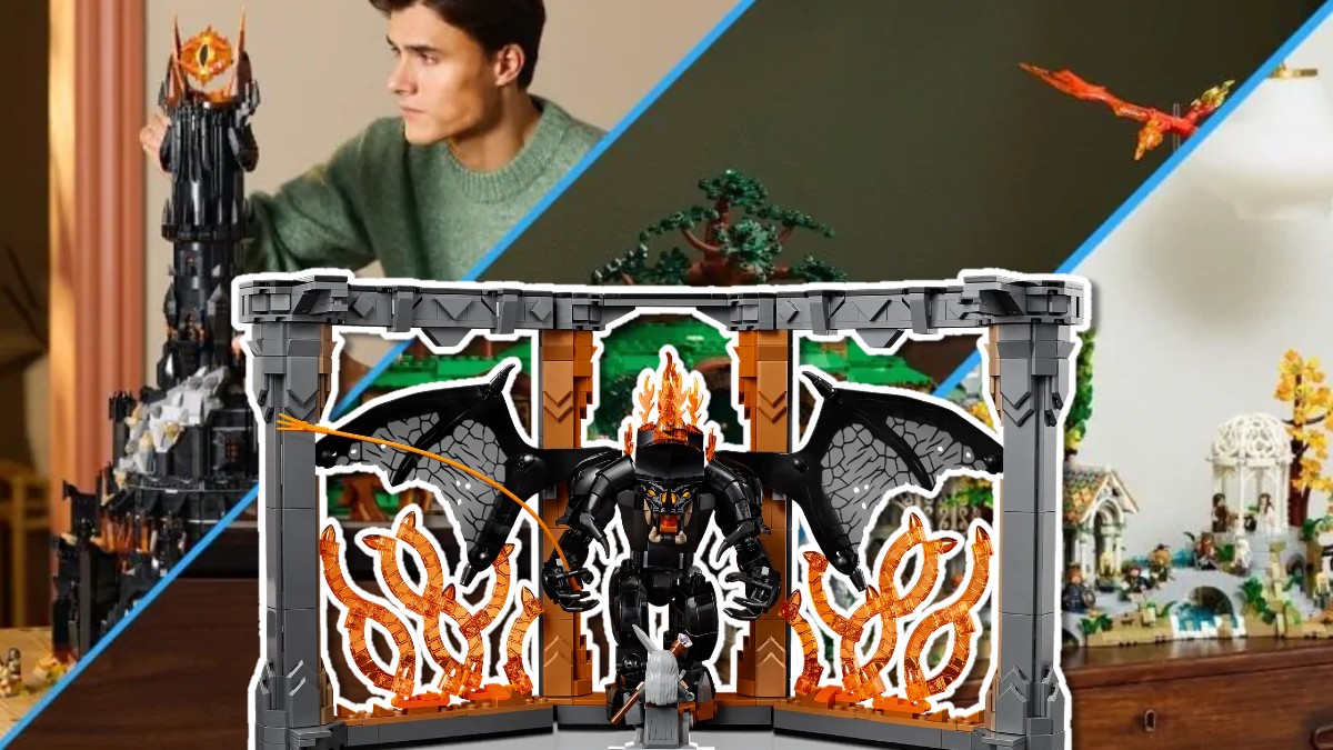 First look at the four flagship LEGO The Lord of the Rings sets together