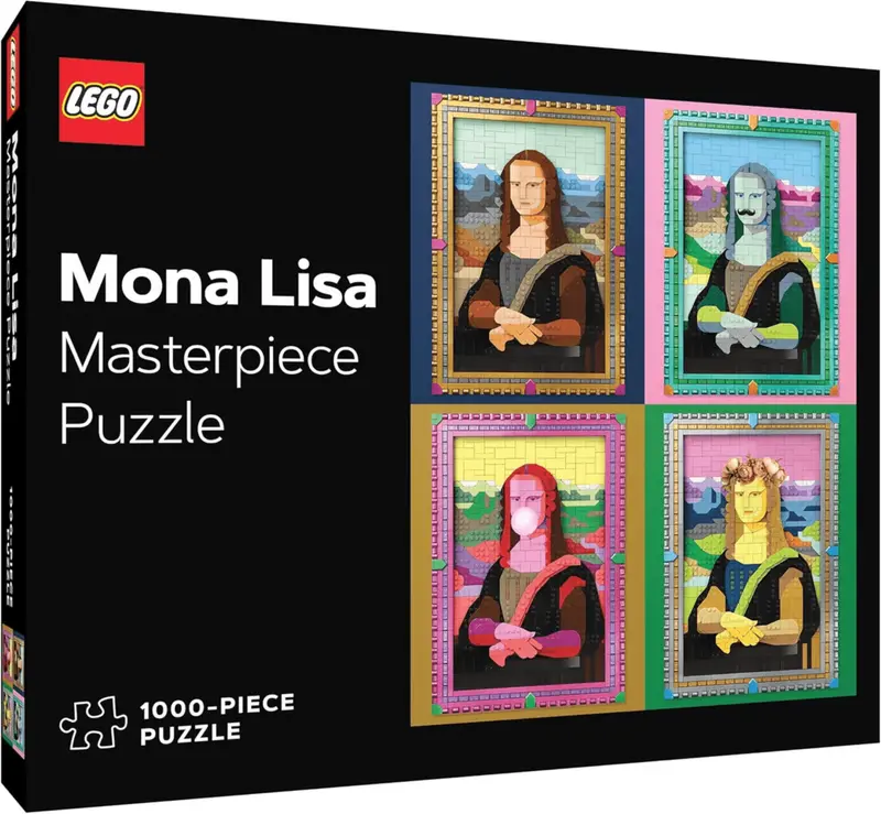 LEGO 5008976 Masterpiece Puzzle Mona Lisa 1000 Piece Puzzle