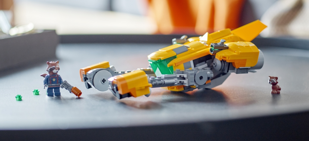 LEGO Marvel 76254 Baby Rockets Ship minifigures 1024x468