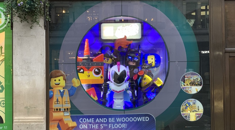 LEGO sale and Toy Story 4 treasure hunt at Hamleys for half term