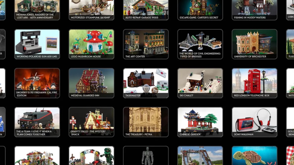 LEGO Ideas second 2022 review closes with 51 projects in the running