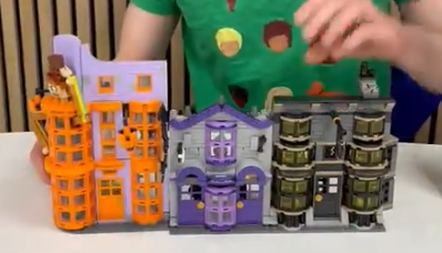 lego harry potter 2024 diagon alley combined