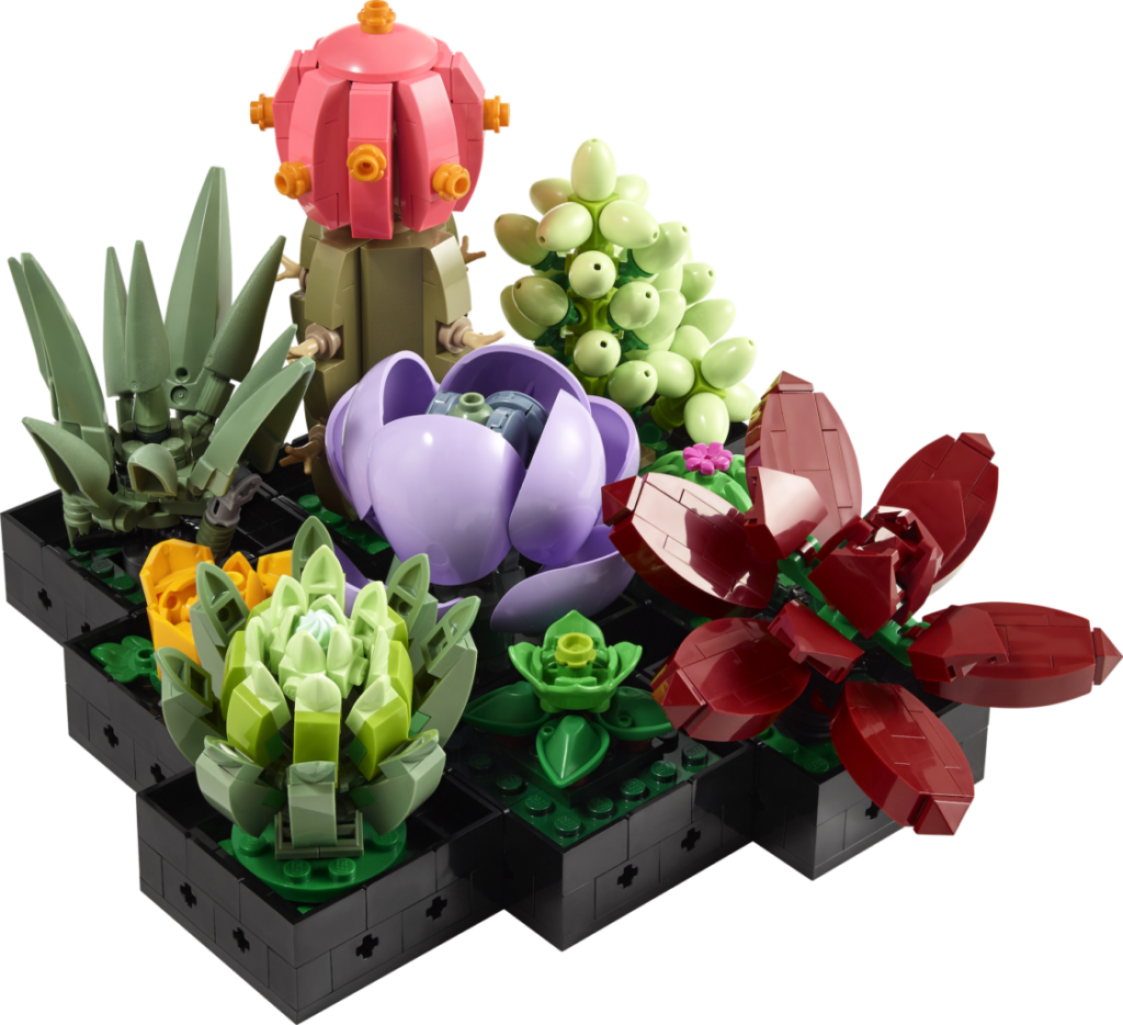 LEGO Creator Expert Botanical Collection 10309 Succulents 3 1024x934