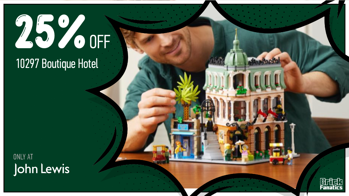 Exclusive 10297 Boutique Hotel receives huge discount in John Lewis Black Friday LEGO sale