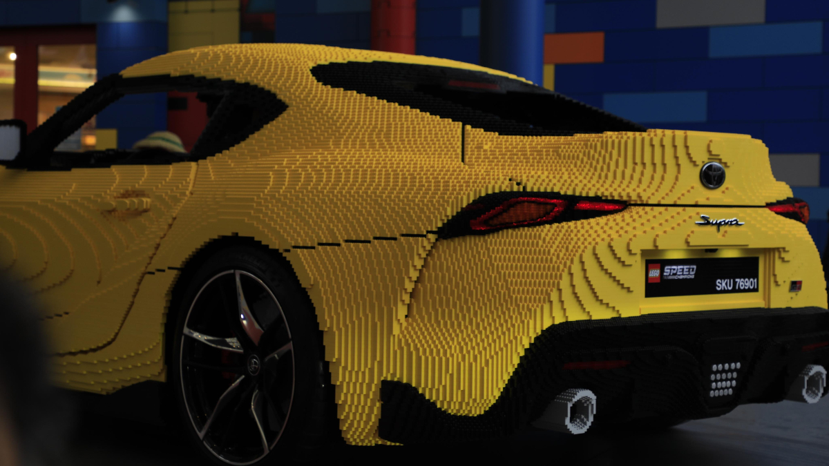 A LEGO Toyota is the next massive driveable build