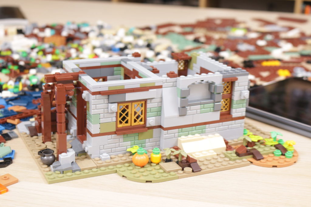 Rebuilding LEGO Ideas 21318 Medieval Blacksmith with Rebrickable 5 1024x683