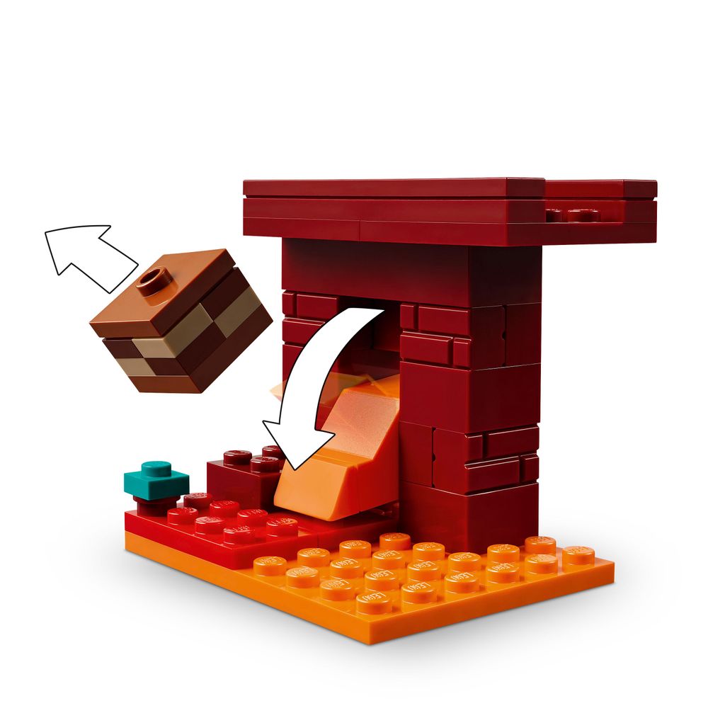 21266 LEGO Das Lava Duell im Nether 2