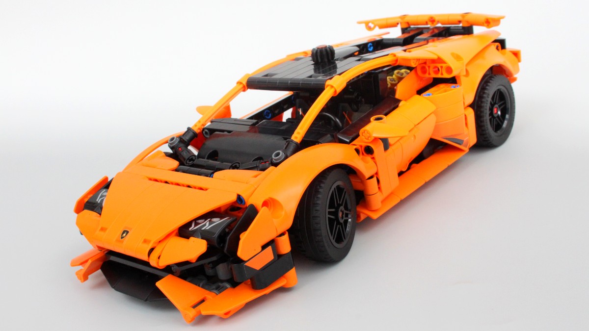 LEGO Technic 42196 Lamborghini Huracán Tecnica Orange review