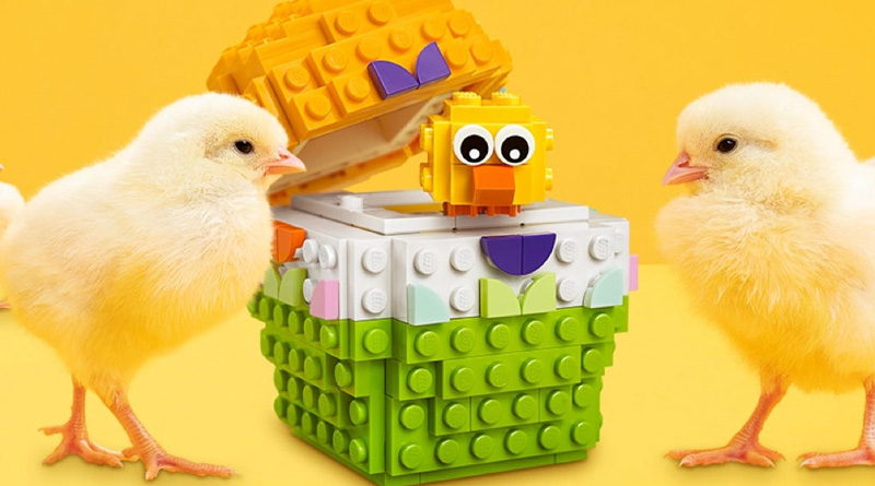 Free LEGO 40371 Customisable Easter Egg deal launches online