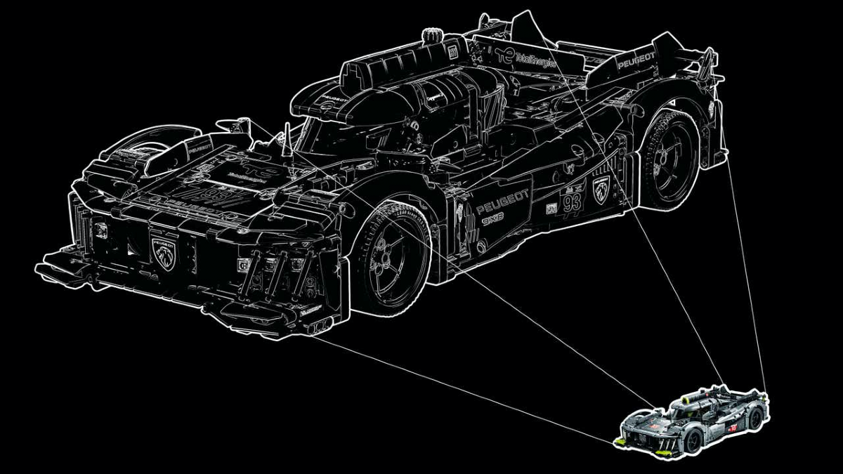 The LEGO Group’s Le Mans Peugeot building challenge is coming together