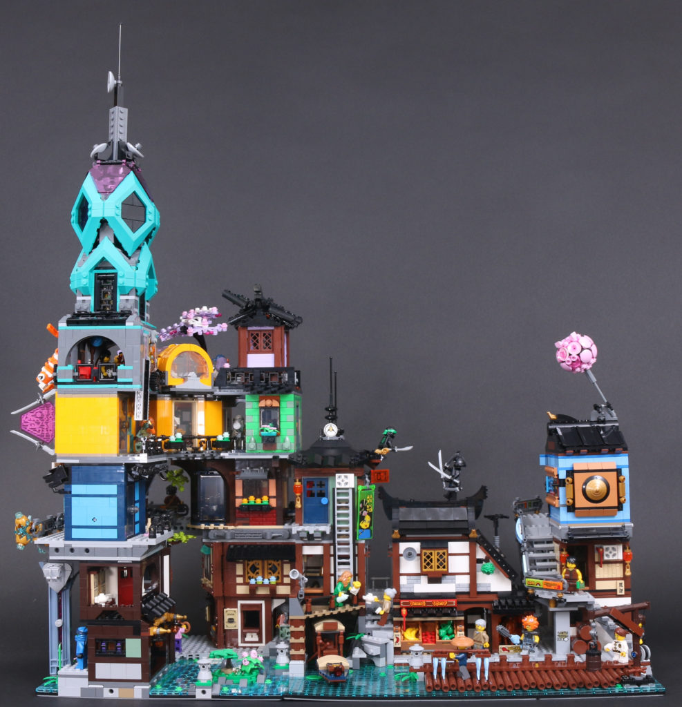 LEGO NINJAGO 71741 NINJAGO City Gardens review 3