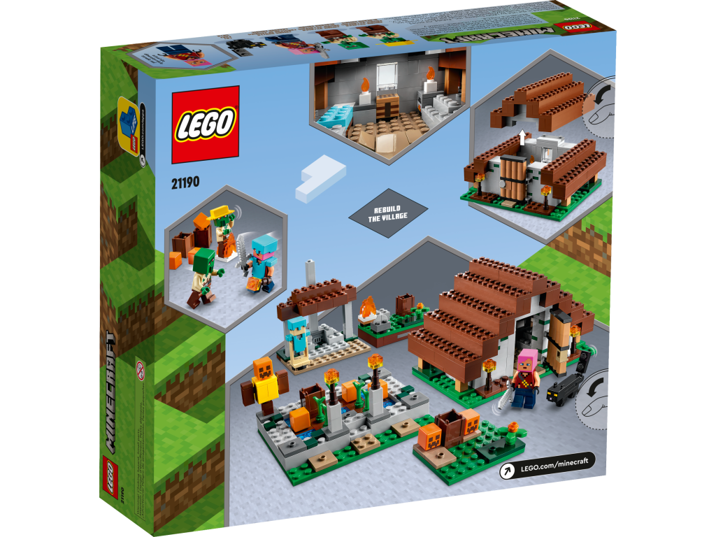 lego minecraft 21190 The abandoned village box 1 1024x768