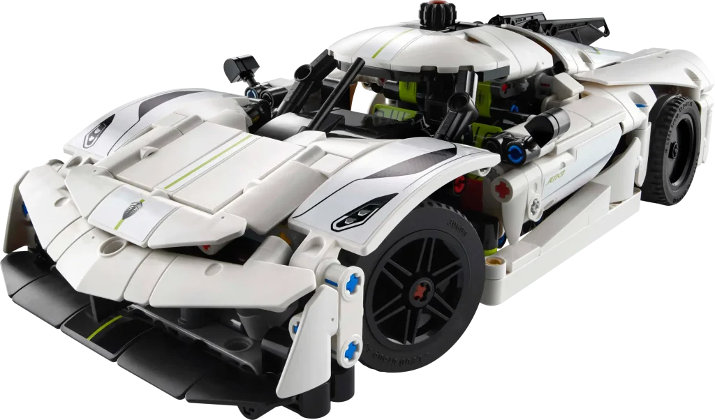 LEGO Technic 42184 Koenigsegg Jesko Absolut White Hypercar 13 1024x602
