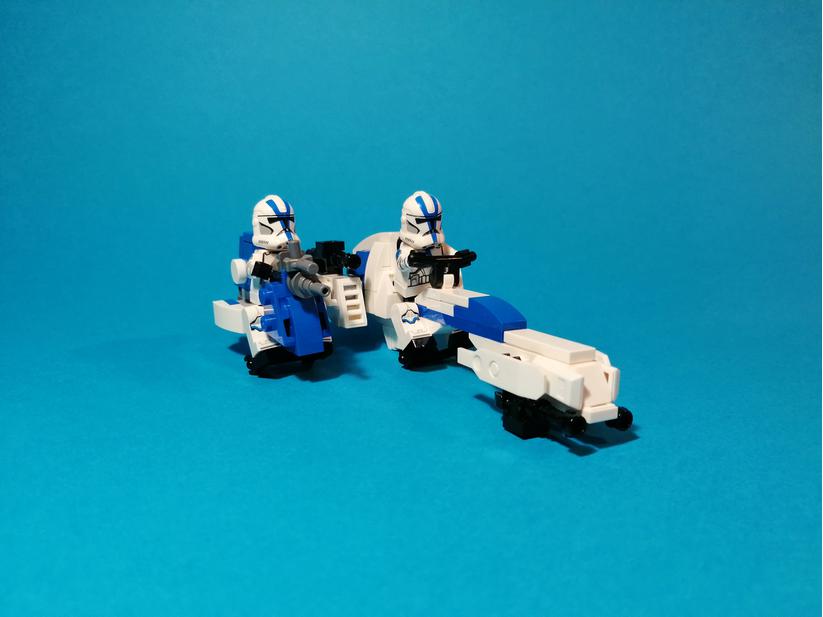 REBRICKABLE LEGO Star Wars BARC Speeder custom thelegowolfpack