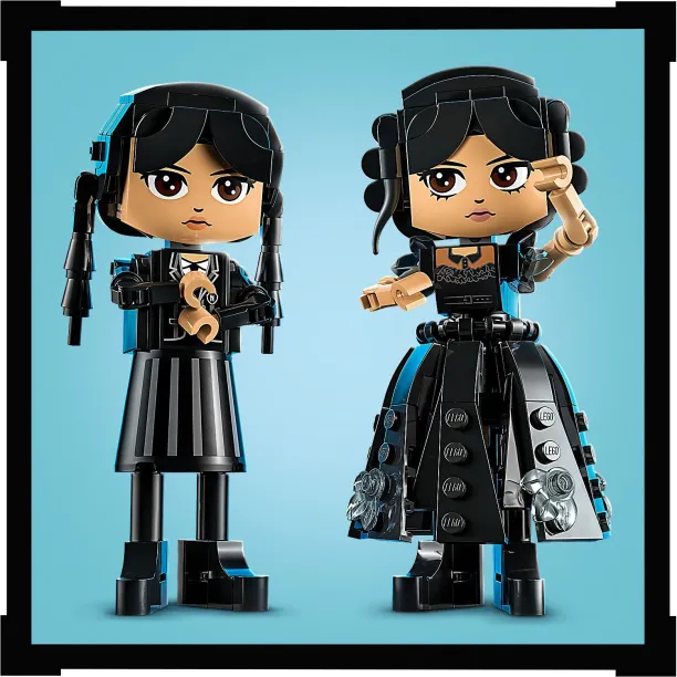 LEGO Wednesday 76780 Wednesday Addams Figure 4