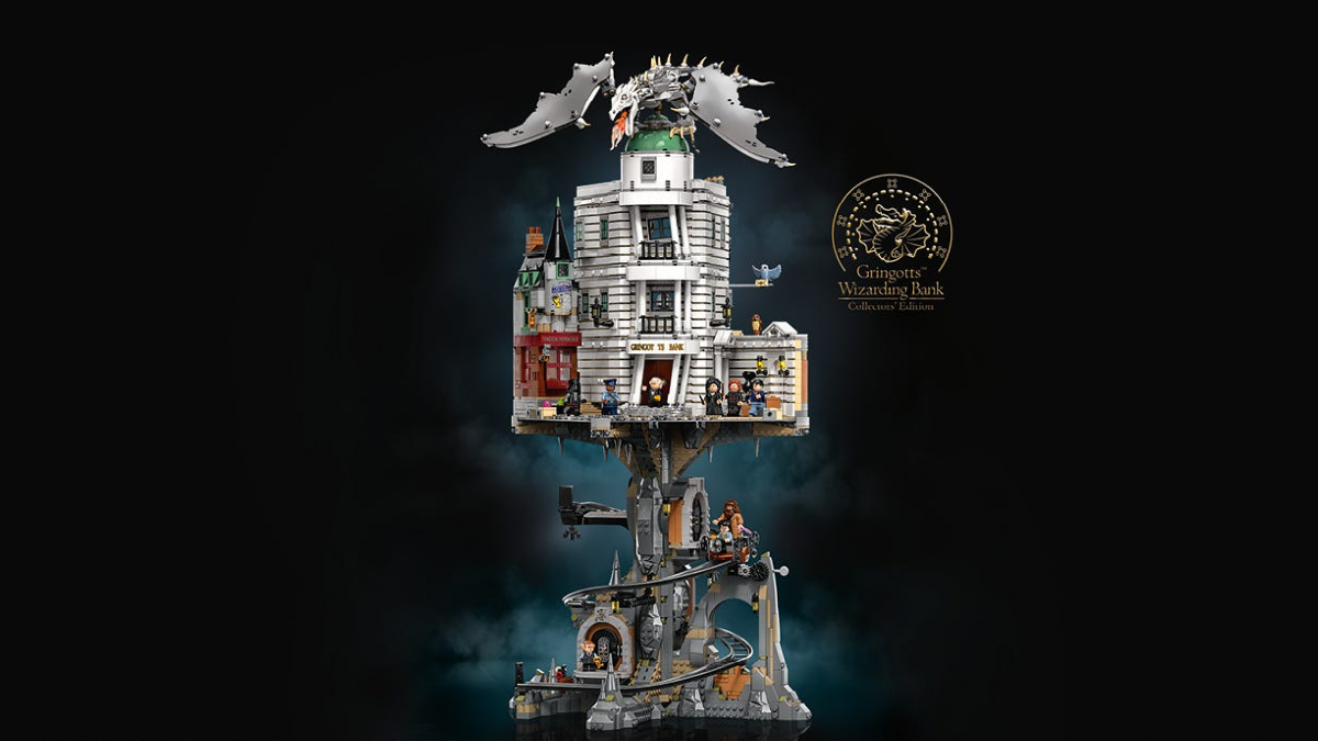 More LEGO Harry Potter Gringotts Wizarding Bank signing dates confirmed