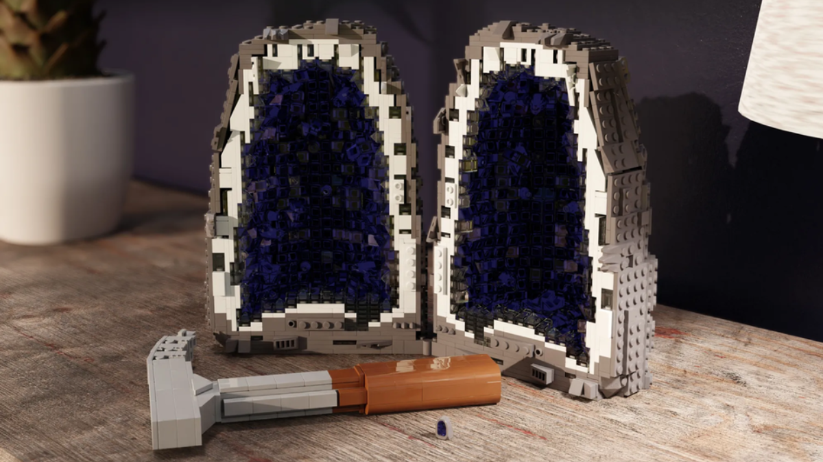 Amethyst Geode is the latest fan-made LEGO Ideas design to hit 10K