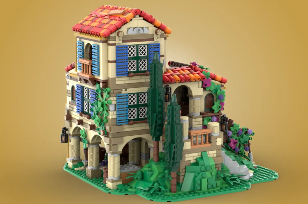 LEGO Ideas italian villa 2 1024x681