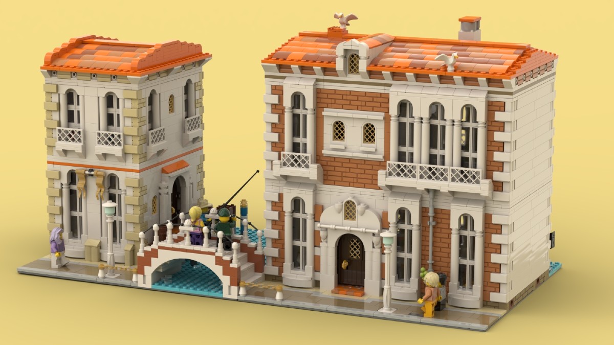 Venetian houses now sold out in LEGO BrickLink Designer Program