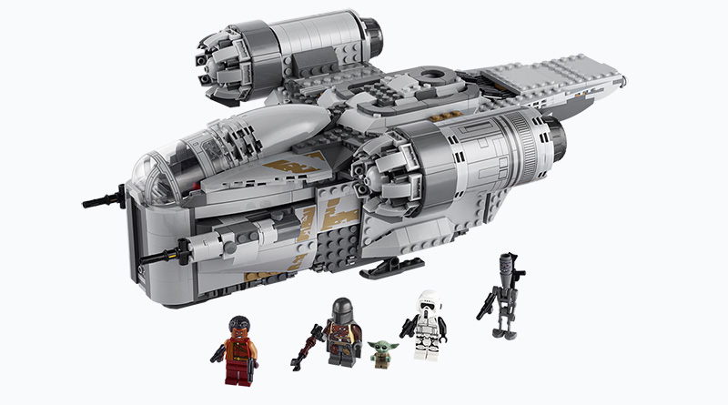 LEGO Star Wars 75292 The Mandalorian Bounty Hunter Transport available now