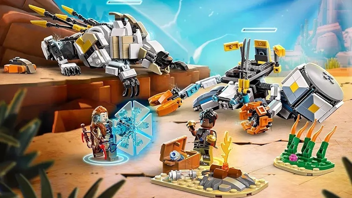 First images of LEGO Horizon Shell-Walker and Sawtooth 2025 set spotted