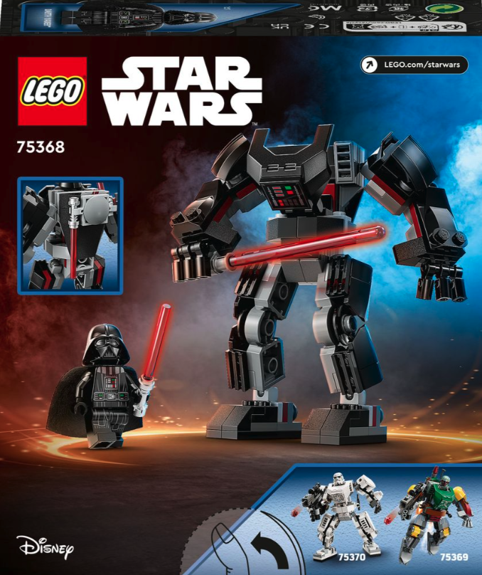 LEGO Star Wars 75368 Darth Vaders Mech Box