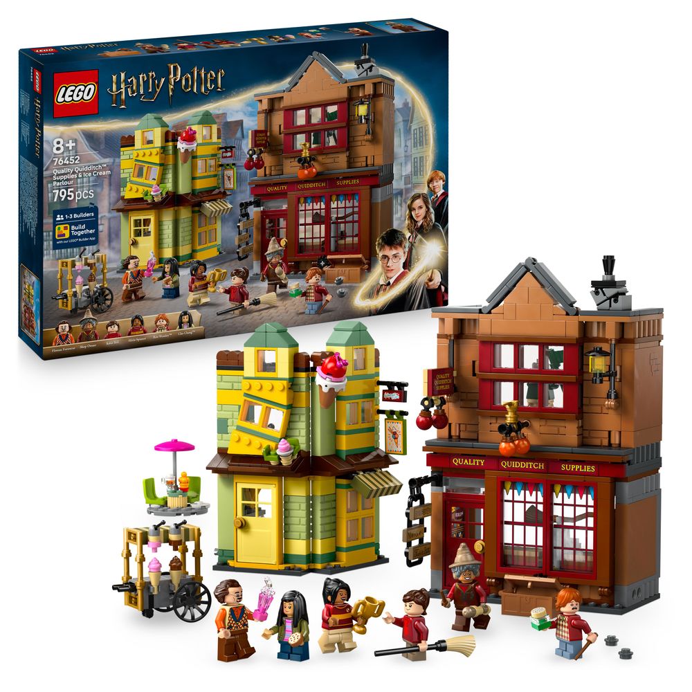 LEGO Harry Potter 76452 Quality Quidditch Supplies Ice Cream Parlour 9