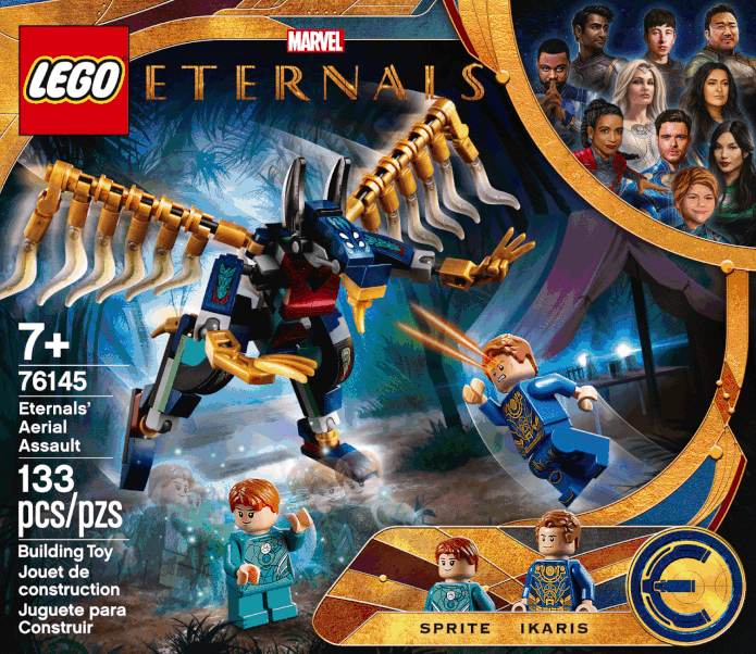 LEGO Marvel eternals 76145 Eternals Aerial Assault box