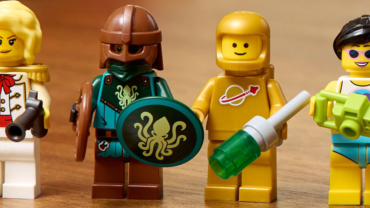 LEGO Kraken Warriors, Griffin Knights, gold and teal astronauts back in stock at Pick a Brick