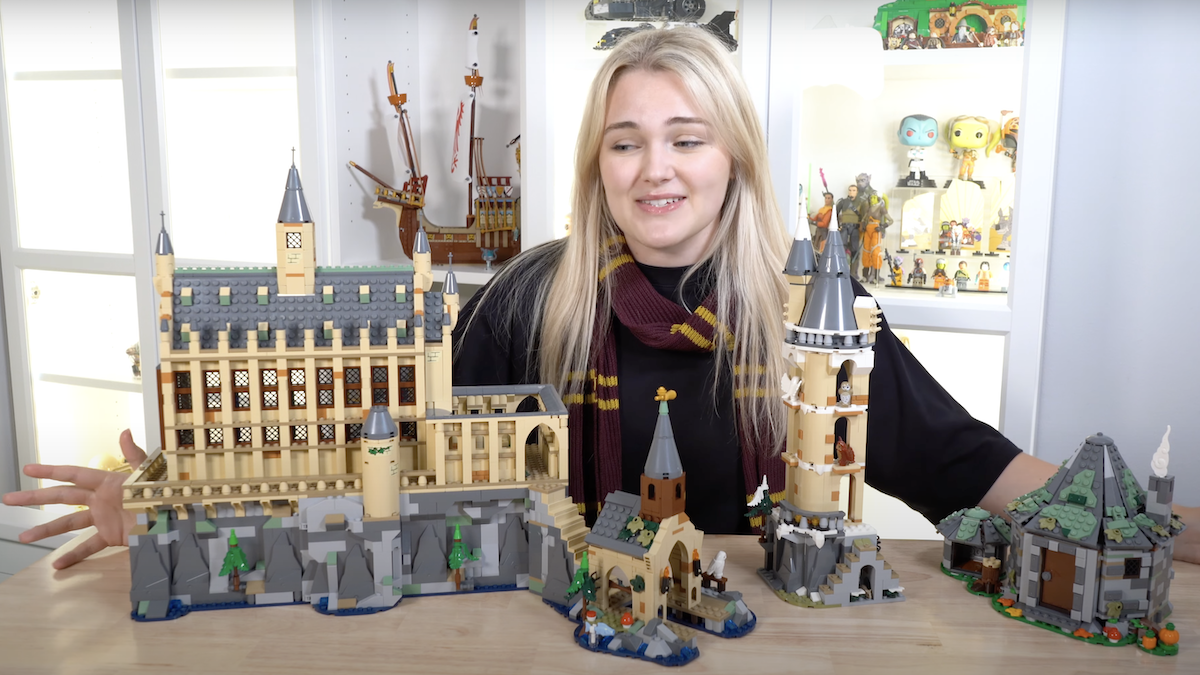 Every LEGO Harry Potter Hogwarts Castle 2024 set displayed together