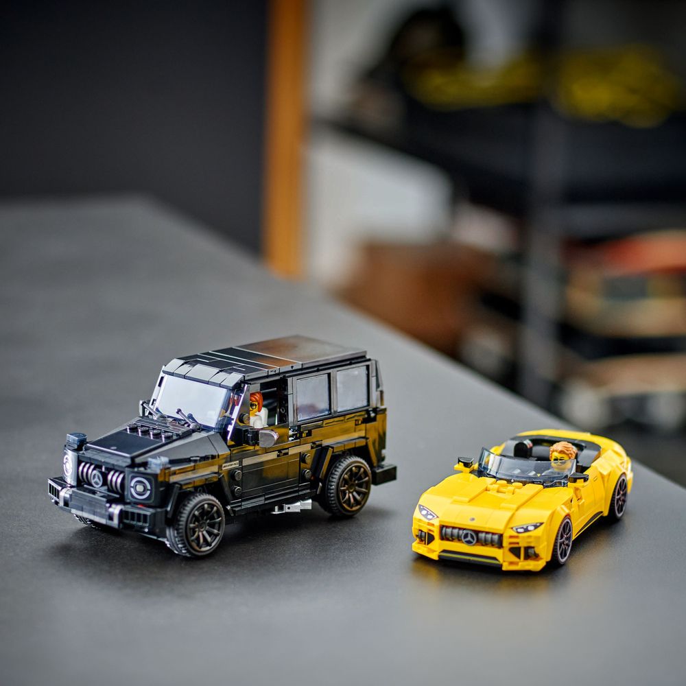 76924 LEGO Mercedes G Klasse und SL 63 AMG 8