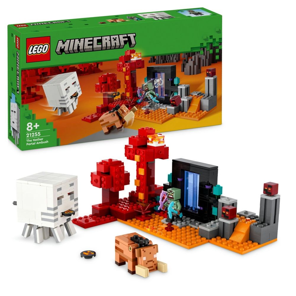 lego 21255 the nether portal ambush