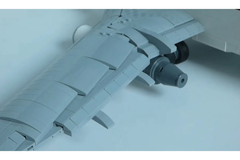 LEGO Ideas Nolinor Boeing 737 200 3